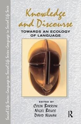 Knowledge & Discourse: Towards an Ecology of Language - cover