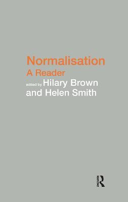 Normalisation: A Reader - cover
