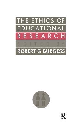 The Ethics Of Educational Research - cover