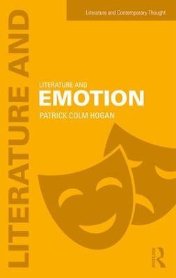 Literature and Emotion - Patrick Hogan - cover