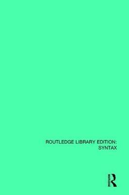 An Introduction to Transformational Syntax - Roger Fowler - cover