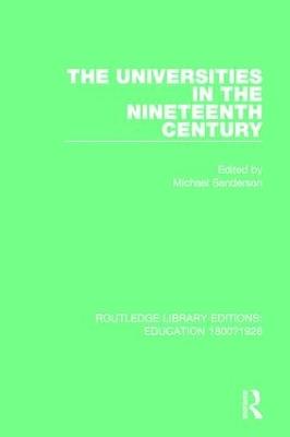 The Universities in the Nineteenth Century - cover