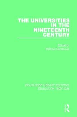 The Universities in the Nineteenth Century - cover