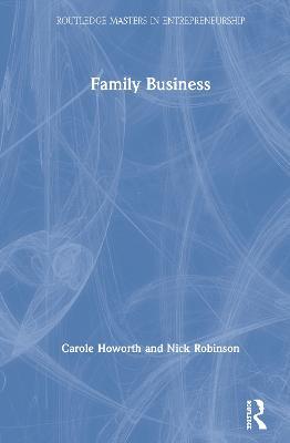 Family Business - Carole Howorth,Nick Robinson - cover