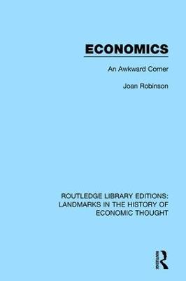 Economics: An Awkward Corner - Joan Robinson - cover