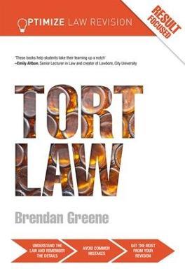 Optimize Tort Law - Brendan Greene - cover