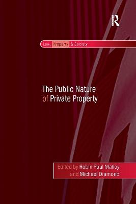 The Public Nature of Private Property - Michael Diamond - cover