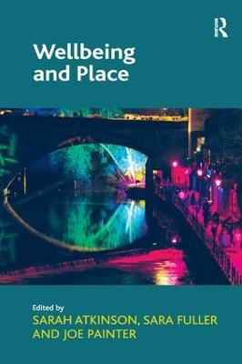 Wellbeing and Place - Sara Fuller - cover