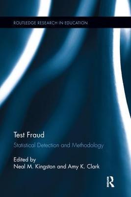 Test Fraud: Statistical Detection and Methodology - cover