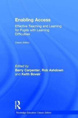 Enabling Access: Effective Teaching and Learning for Pupils with Learning Difficulties - cover
