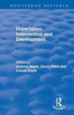 Imperialism Intervention and Development - cover