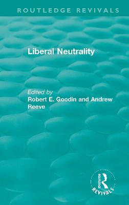 Liberal Neutrality - cover