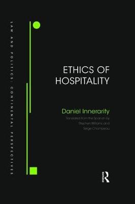 Ethics of Hospitality - Daniel Innerarity - cover