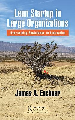 Lean Startup in Large Organizations: Overcoming Resistance to Innovation - James A. Euchner - cover