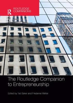 The Routledge Companion to Entrepreneurship - cover