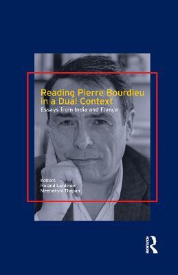 Reading Pierre Bourdieu in a Dual Context: Essays from India and France - cover