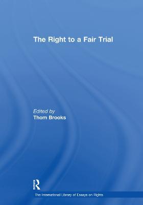 The Right to a Fair Trial - cover
