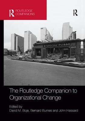 The Routledge Companion to Organizational Change - cover