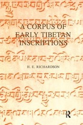 A Corpus of Early Tibetan Inscriptions - H. E. Richardson - cover