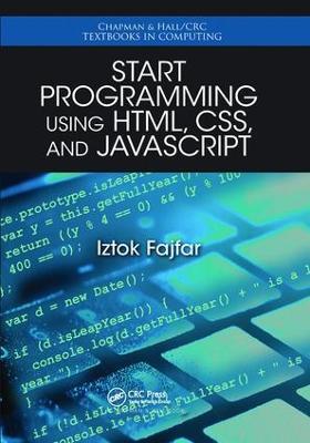 Start Programming Using HTML, CSS, and JavaScript - Iztok Fajfar - cover