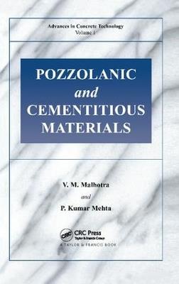 Pozzolanic and Cementitious Materials - V.M. Malhotra - cover
