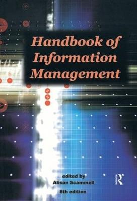 Handbook of Information Management - cover