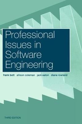 Professional Issues in Software Engineering - Frank Bott - cover