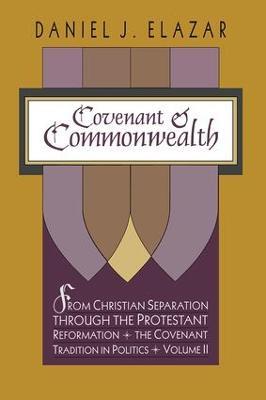 Covenant and Commonwealth - Jay Mallin,Daniel Elazar - cover