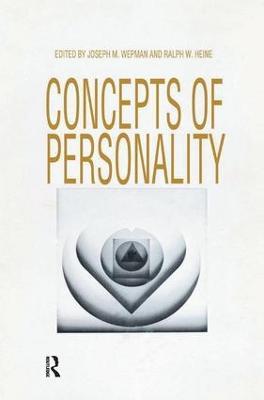 Concepts of Personality - Joseph M. Wepman - cover