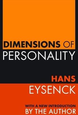 Dimensions of Personality - Hans Eysenck - cover
