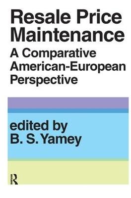 Resale Price Maintainance: A Comparative American-European Perspective - cover