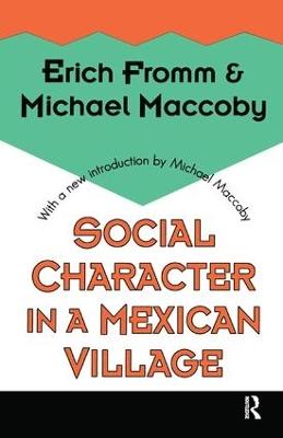 Social Character in a Mexican Village - cover