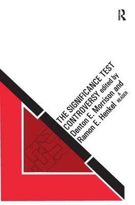 The Significance Test Controversy: A Reader - Ramon E. Henkel - cover