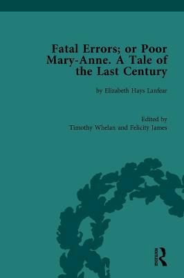 Fatal Errors; or Poor Mary-Anne. A Tale of the Last Century: by Elizabeth Hays Lanfear - cover