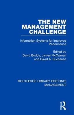 The New Management Challenge: Information Systems for Improved Performance - cover