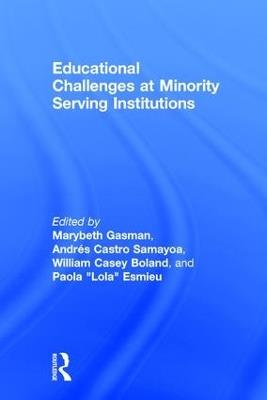 Educational Challenges at Minority Serving Institutions - cover
