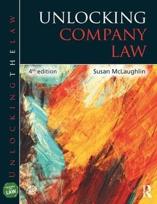 Unlocking Company Law - Susan McLaughlin - cover