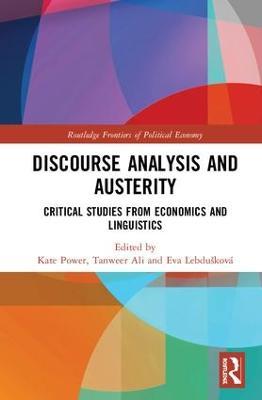 Discourse Analysis and Austerity: Critical Studies from Economics and Linguistics - cover