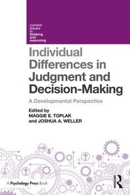 Individual Differences in Judgement and Decision-Making: A Developmental Perspective - cover