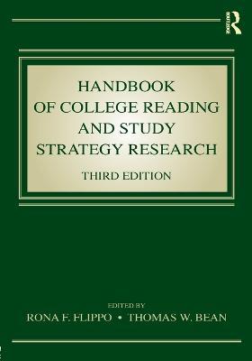Handbook of College Reading and Study Strategy Research - cover