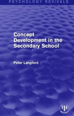 Concept Development in the Secondary School - Peter Langford - cover