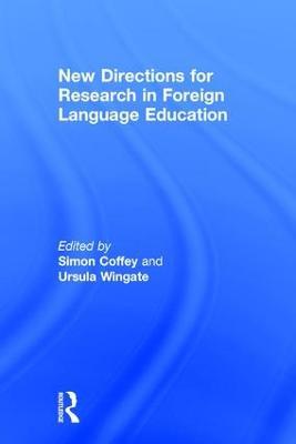 New Directions for Research in Foreign Language Education - cover