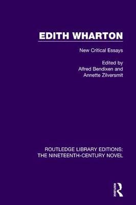 Edith Wharton: New Critical Essays - cover