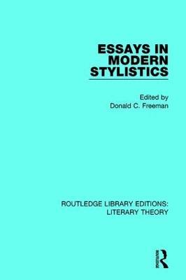 Essays in Modern Stylistics - cover