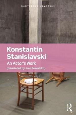 An Actor's Work - Konstantin Stanislavski - cover