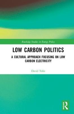 Low Carbon Politics: A Cultural Approach Focusing on Low Carbon Electricity - David Toke - cover