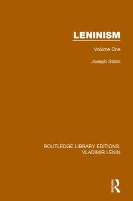 Leninism: Volume One - Joseph Stalin - cover