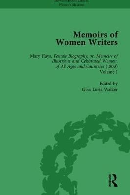 Memoirs of Women Writers, Part II, Volume 5 - Gina Luria Walker - cover