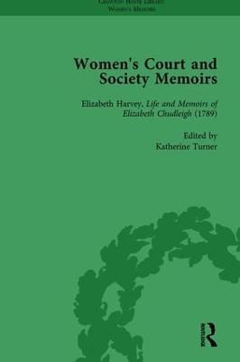 Women's Court and Society Memoirs, Part II vol 5 - Jennie Batchelor,Amy Culley,Katherine Turner - cover