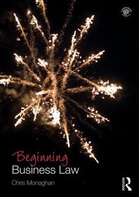 Beginning Business Law - Chris Monaghan - cover
